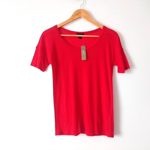 J. Crew Tops - J. Crew Collection Cashmere Blend Tee Shirt NEW